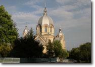 Greek Catholic church, from rear