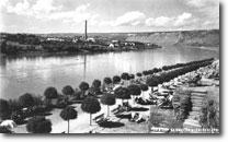 Zaleszczyki boardwalk, 1935 - source: Galeria Alfabet Polski