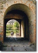 Massive gates of Khotyn fortress