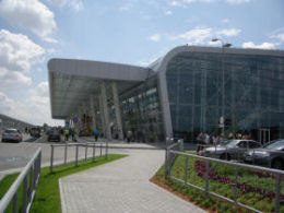 New terminal building, Lviv Airport, Ukraine