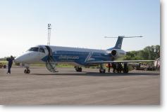 Dniproavia Embraer 145 at Chernivtsi Airport