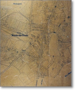 Map of Tluste on file at Central State Historical Archives
of Ukraine