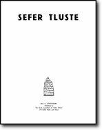 Cover of Sefter Tluste