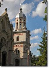 Greek Catholic church - modern belltower