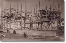 Greek Catholic church, under construction, ca. 1927