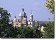 Greek Catholic church, from afar