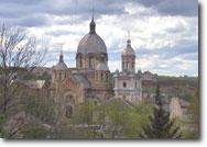 Greek Catholic church, from afar