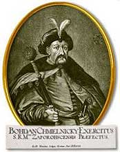 Portrait of Bohdan Khmelnytsky - source: Wikipedia